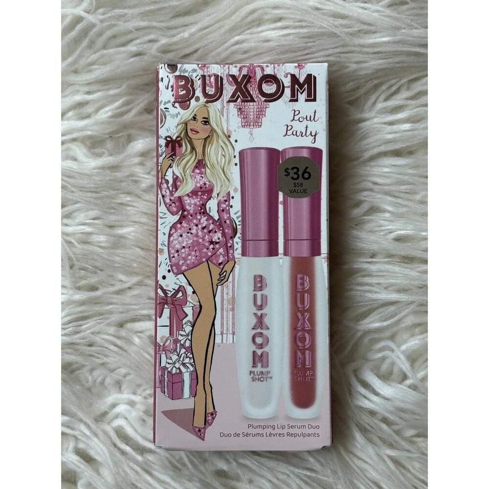 Buxom Pout Party Lip Plumping Serum Duo